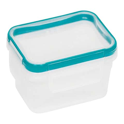 Snapware Total Solutions 1-Cup Glass Square Storage Container (3