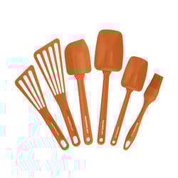 Rachael Ray Orange Nylon/Silicone Kitchen Tools Set