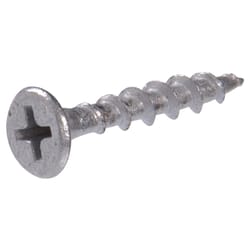 HILLMAN No. 6 Ga. X 1-5/8 in. L Gray Phillips Bugle Head Deck Screws 100 pk