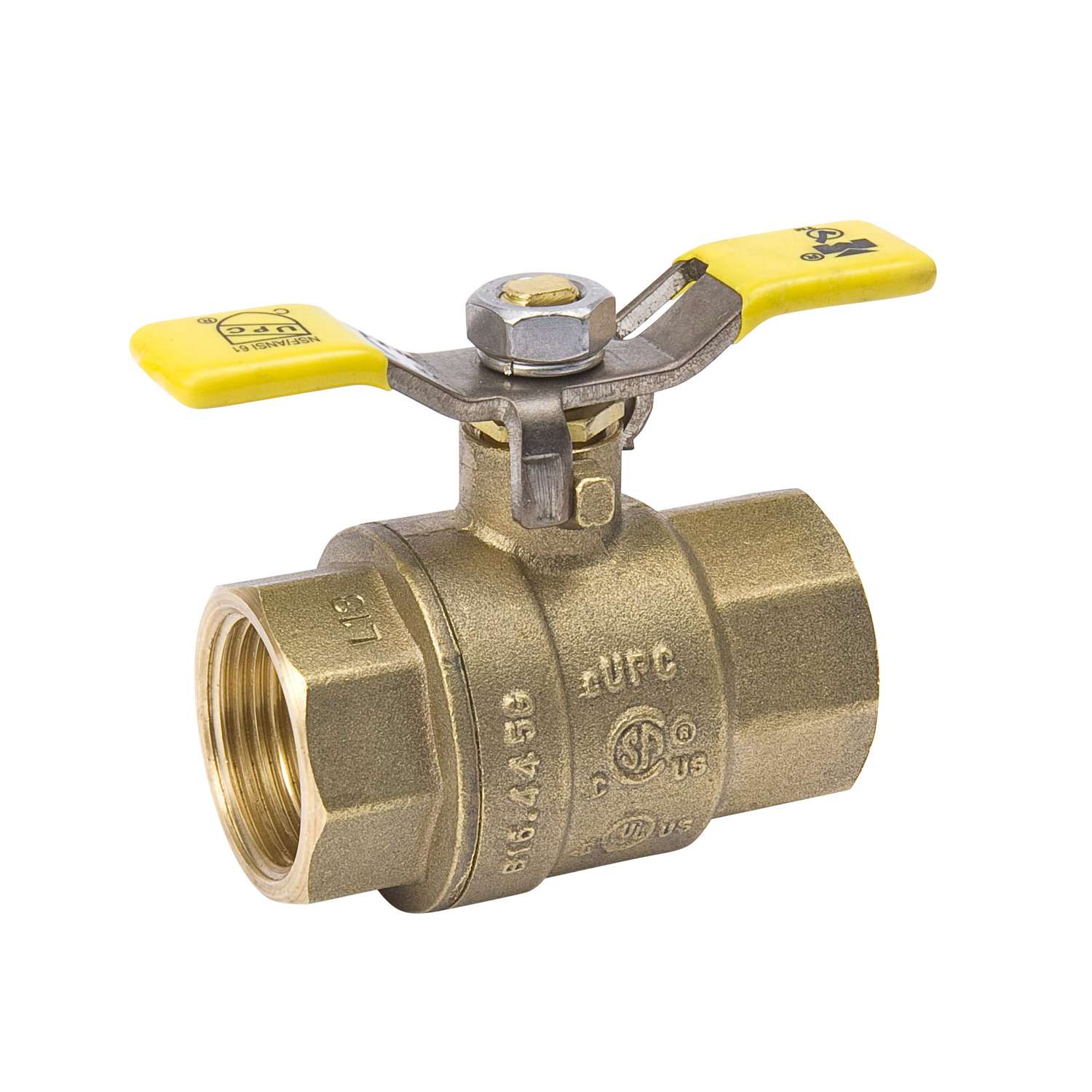 B&K ProLine 1 in. Brass Ball Valve Full Port Ace Hardware
