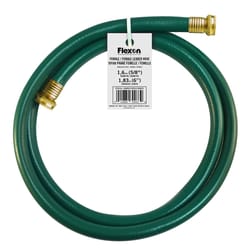 Flexon Female & Female 5/8 in. D X 6 ft. L Light Duty Leader Hose