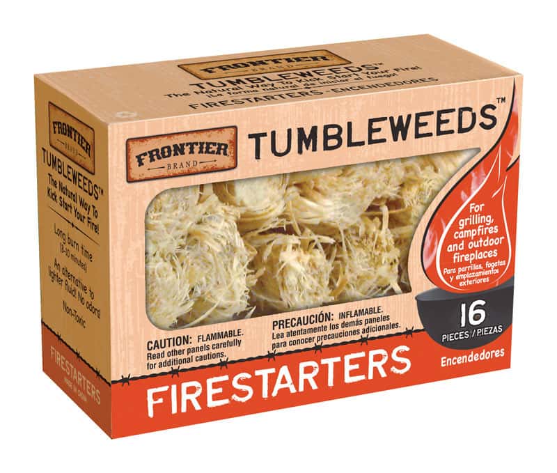 Frontier Tumbleweeds Paraffin Fire Starter Ace Hardware