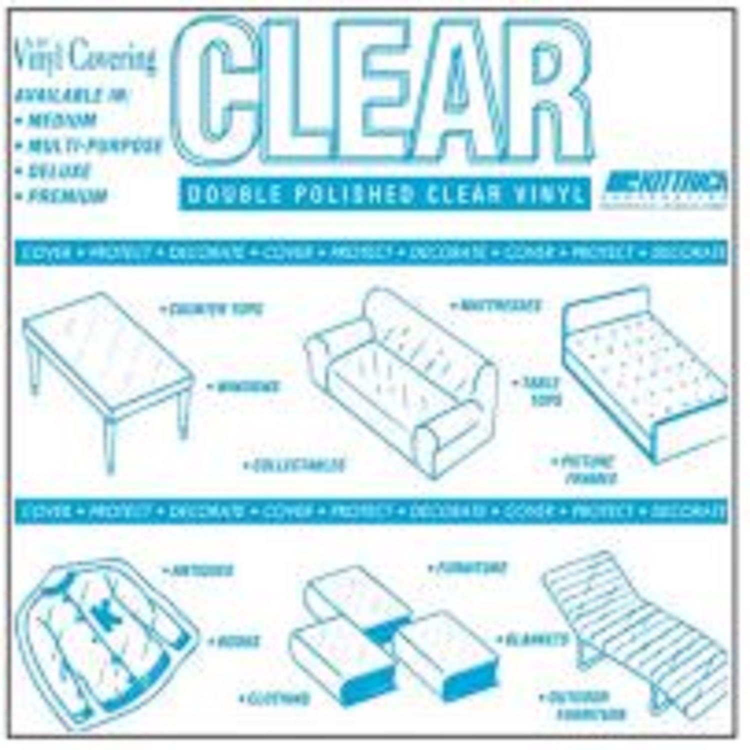 Magic Cover 9 ft. L X 18 in. W Clear Matte Shelf and Drawer Liner - 03-750-12 - Household Supplies  sku 03-750-12