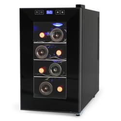 Black+Decker 0.88 cu ft Black Stainless Steel Wine Cellar 120 W