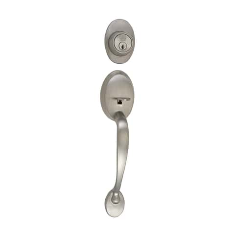 Design House Coventry Satin Nickel Handleset 1-3/4 in.