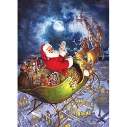 Cobble Hill Merry Christmas To All Jigsaw Puzzle 1000 pc