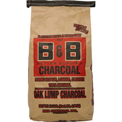 B&B Charcoal All Natural Oak Lump Charcoal 10 lb