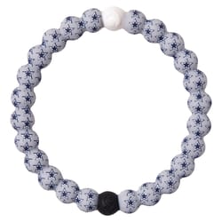 Lokai NFL Unisex Dallas Cowboys Round Multicolored Bracelet Silicone Water Resistant Size 6.5