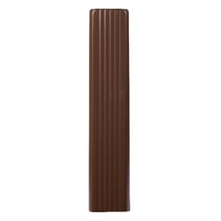 Amerimax 3 in. H X 2 in. W X 15 in. L Brown Aluminum K Downspout Extension