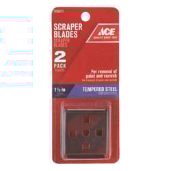 Ace 1-1/2 in. W Tempered Steel 4-Edge Scraper Blade