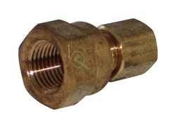 JMF Company 1/4 in. Compression X 1/4 in. D FPT Brass Adapter