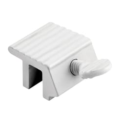 Prime-Line Painted White Aluminum Window Lock 1 pk