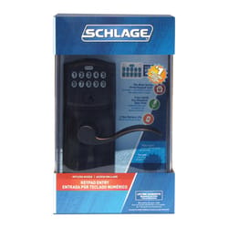 Schlage Aged Bronze Steel Electronic Keypad Entry Lock