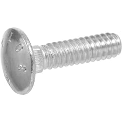 HILLMAN 5/8 in. X 6 in. L Zinc-Plated Steel Carriage Bolt 25 pk