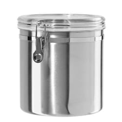 OGGI 150 oz Silver Clamp Canister 1 pk