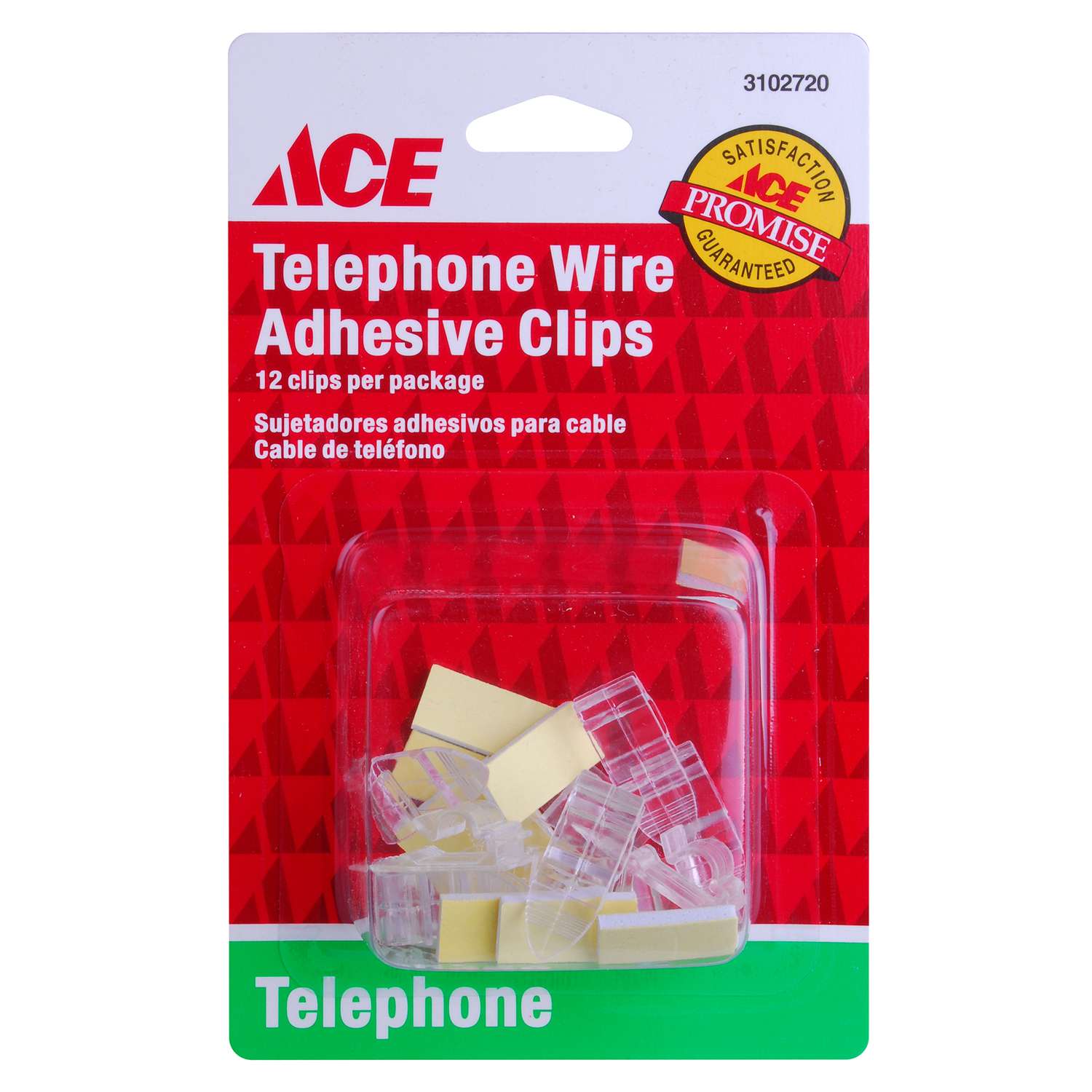 Ace 0 ft. L Clear Modular Telephone Line Cable Ace Hardware