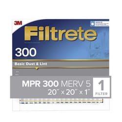 Filtrete 20 in. W X 20 in. H X 1 in. D 5 MERV Pleated Filter Dust 1 pk