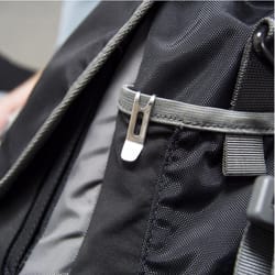 KeySmart Nano Clip Stainless Steel Silver Pocket/Purse Clip Keychain