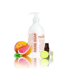 Sapadilla Organic Grapefruit & Bergamot Scent Hand Soap 12 oz
