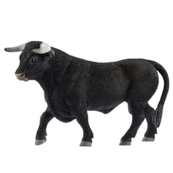 Schleich Farm World Black Bull Toy Black