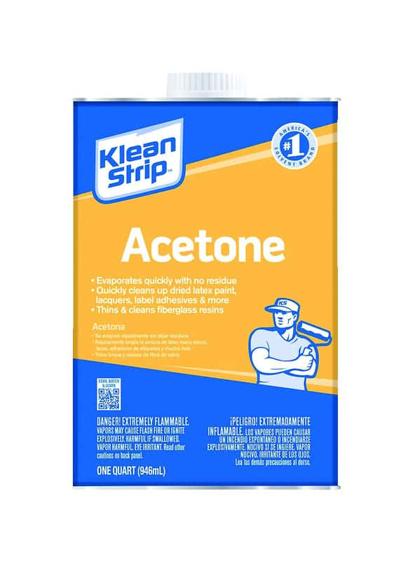 Klean Strip Acetone 1 Qt Ace Hardware