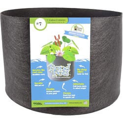 Smart Pot Pond Pots 9.5 in. H X 14 in. D Geo-Thermal Fabric Planter Black