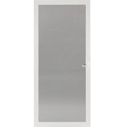 Larson 81 in. H X 32 in. W White Aluminum Screen Door