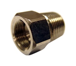 JMF Company 3/8 in. Male Compression X 7/16 in. D Female Compression Brass Adapter