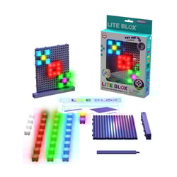 E-Blox Lite Blox Light Up Your World Toy Set Multicolored