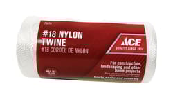 Ace 18 in. D X 1050 ft. L White Twisted Nylon Twine Ace 18 in. D X 1050 ft. L White Twisted Nylon Twine
