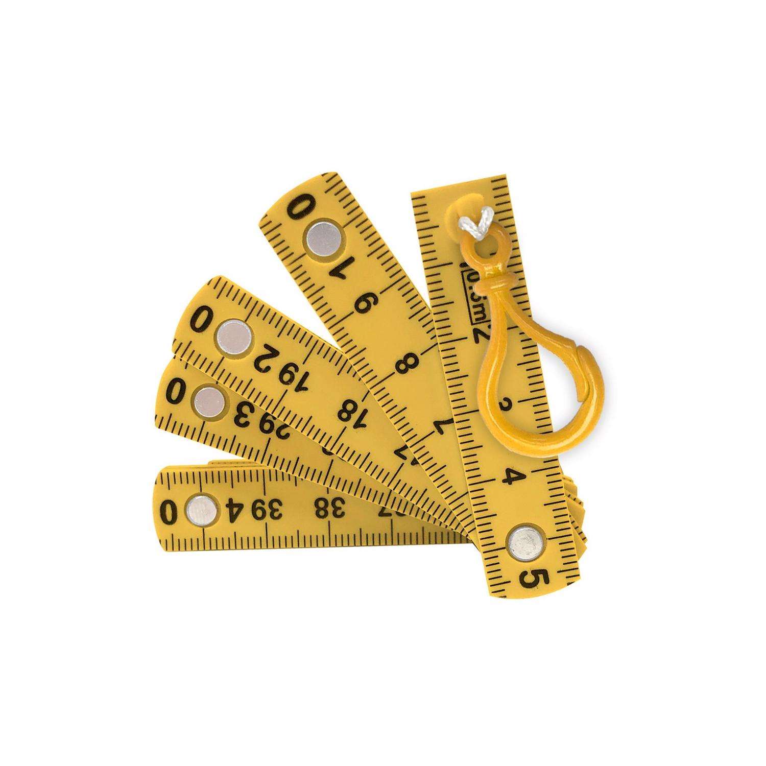 Schylling Foldable Ruler Yellow 1 pc