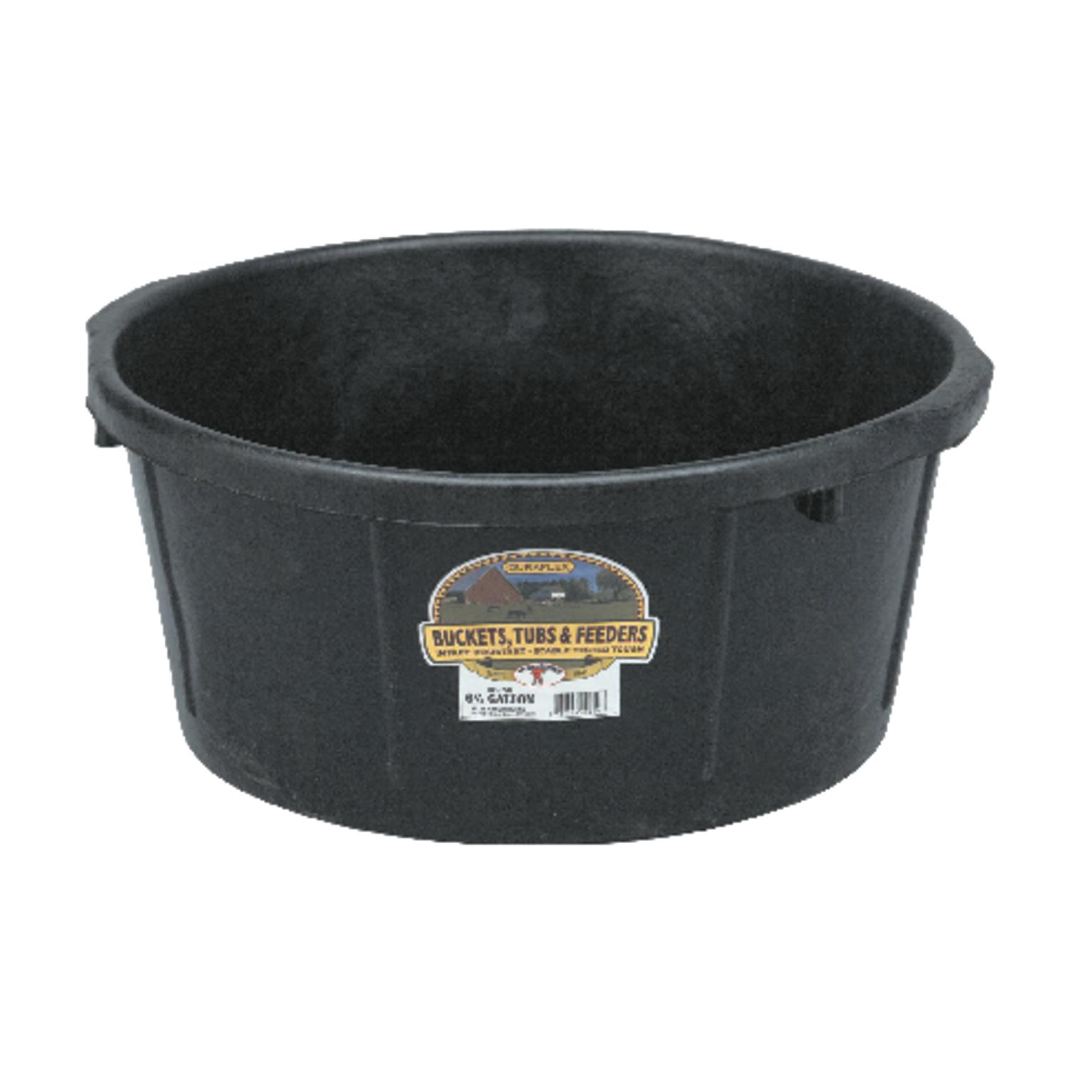 UPC 084369006507 product image for Duraflex 6-1/2 Gal 8in H x 18in Dia. Corded Rubber All-Purpose Tub (HP-650) | upcitemdb.com
