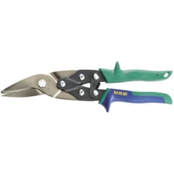 Irwin 10 in. Drop Forged Steel Right/Straight Aviation Snips 18 Ga. 1 pk