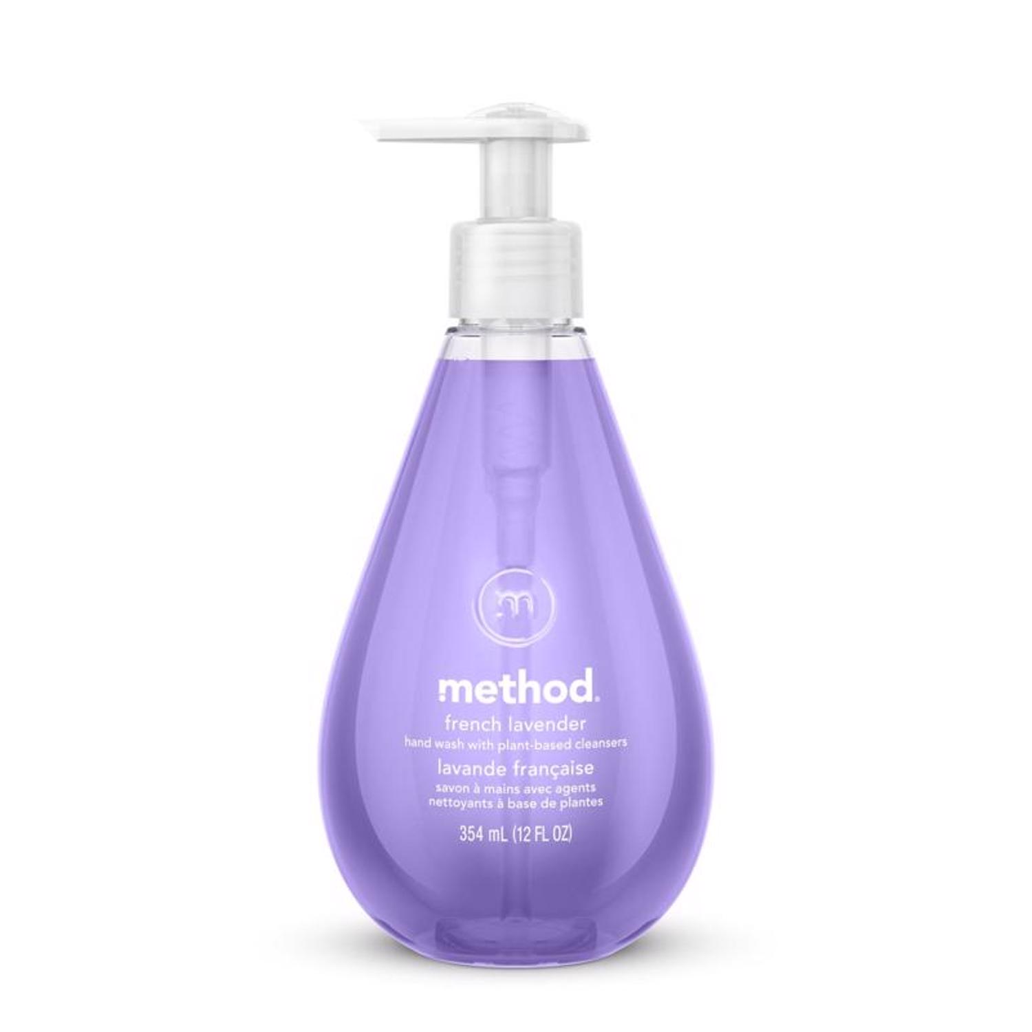 6pk Method French Lavender Scent Gel Hand Wash 12 oz