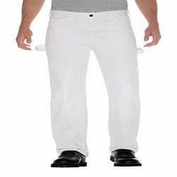 Dickies Men's Double Knee Pants 38x30 White