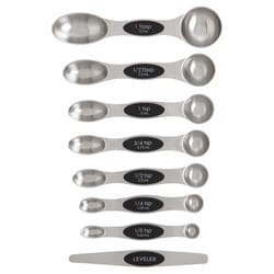 Harold Import MRS. Andersons Sliver Stainless Steel/ABS Plastic Magentic Measuring Spoon