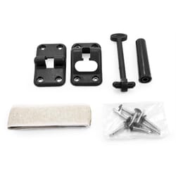 Camco 3.5 in. L Black Plastic Door Holder Kit 1 pc