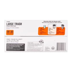 Ace 33 gal No Scent Scent Trash Bags Drawstring 50 pk 1.1 mil