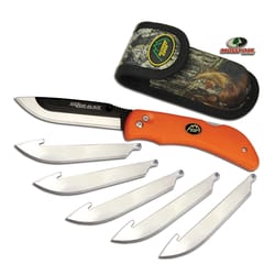 Outdoor Edge RazorLite Orange 420J2 Stainless Steel 8 in. Knife Set
