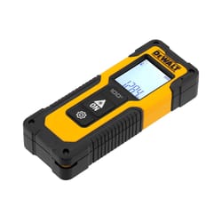 DeWalt 6.5 in. L X 3.8 in. W Laser Distance Measurer 100 ft. Black/Yellow 1 pc