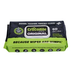 Crocodile Cloth Cleaning Cloth 15 in. W X 10 in. L 50 wipes