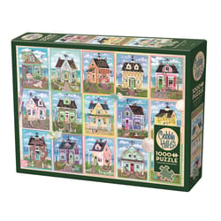 Cobble Hill Seaside Cottages Jigsaw Puzzle Multicolored 1000 pc