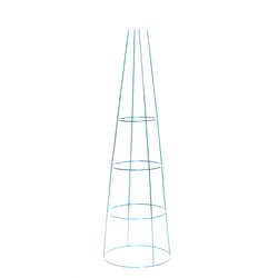Glamos Wire 54 in. H X 16 W Blue Steel Plant Support