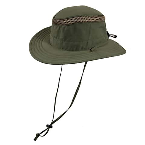 Turner Hats Boonie Hat with Fold Up Neck Cape Lawn & Garden Shade Hat Tan  One Size Fits Most - Ace Hardware