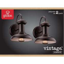 Globe Electric Jameson 1-Light Oil Rubbed Bronze Vintage Wall Sconce