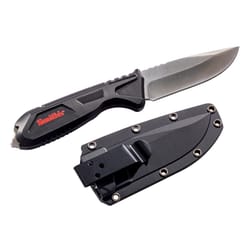 Smith's EdgeWork-Site 8 in. Pocket Knife Black/Silver 1 pc