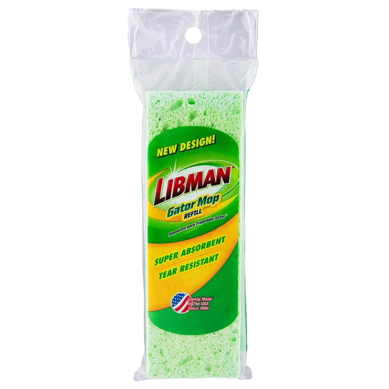 Libman Gator 9 in. Wet Cellulose Mop Refill 1 pk Mfr# 3021