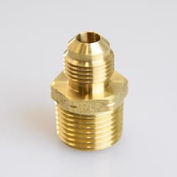 ATC 3/8 in. Flare X 1/2 in. D Male Brass Adapter