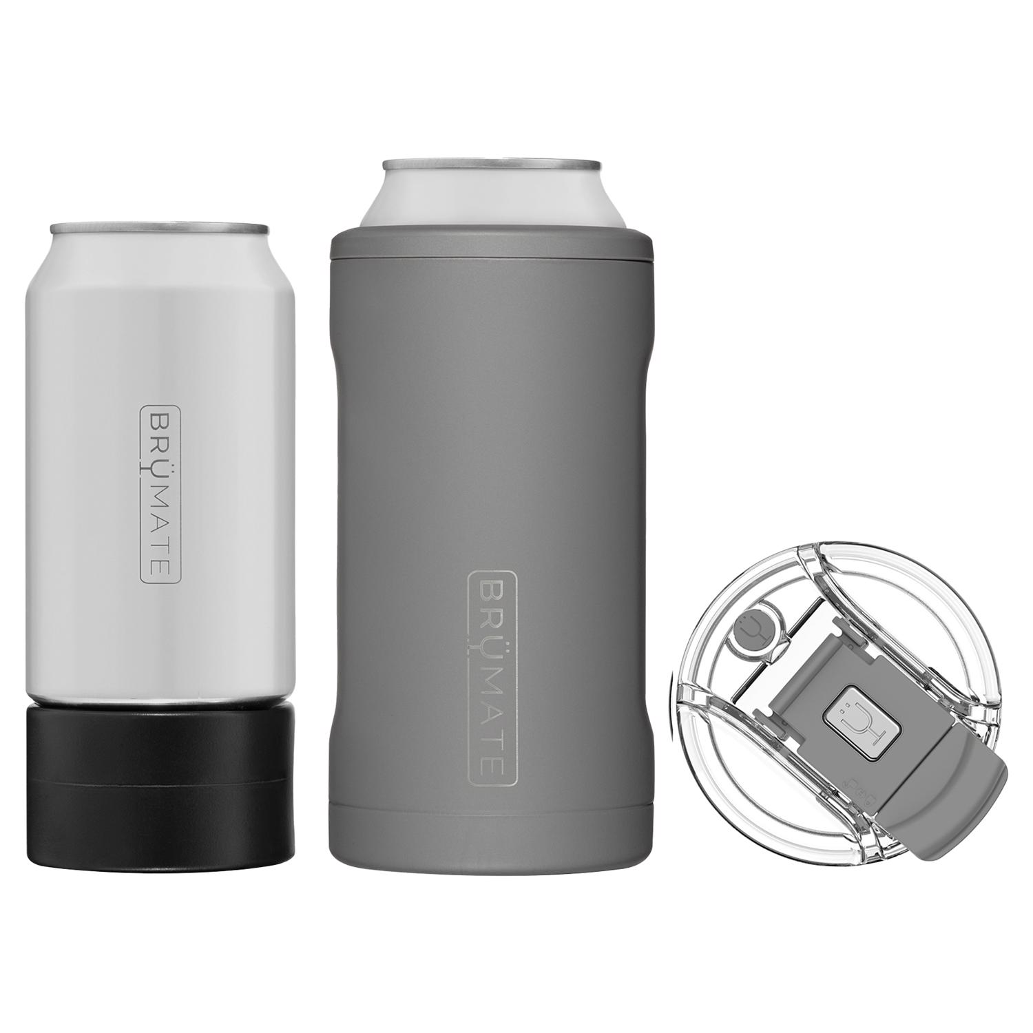BruMate Hopsulator 16 oz Trio Dark Aura BPA Free Can Insulator