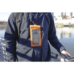 KIKKERLAND Orange Waterproof Cell Phone Case